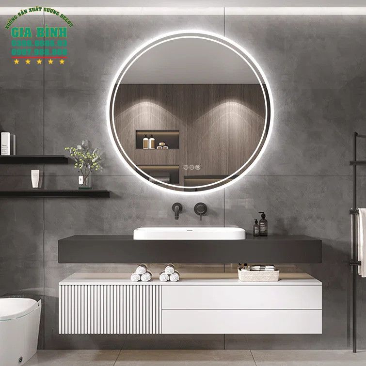 Gương bàn trang điểm Alura đèn Led mã TĐ06