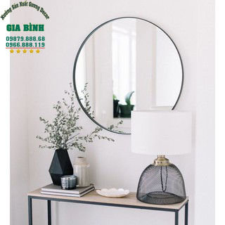 Gương viền thép tĩnh điện