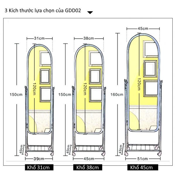 gương phòng tắm