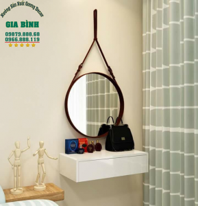 gương dây da đẹp