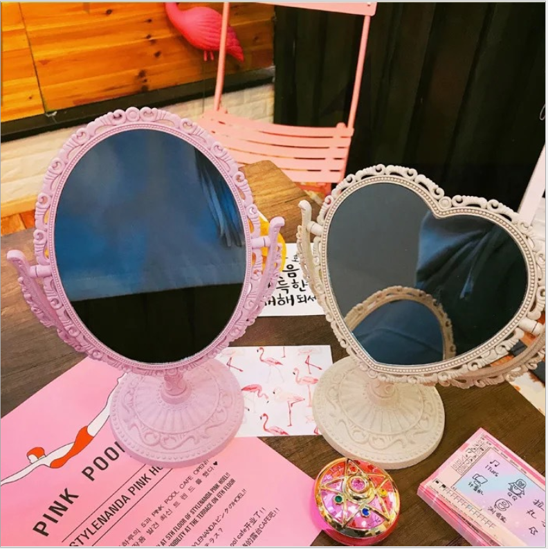 gương trang điểm 2 mặt