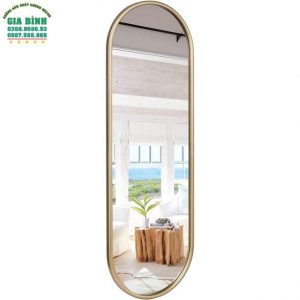 Gương soi toàn thân thiết kế hình bầu dục mã GB14