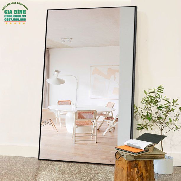 Gương soi toàn thân khổ lớn hình chữ nhật mã GB15