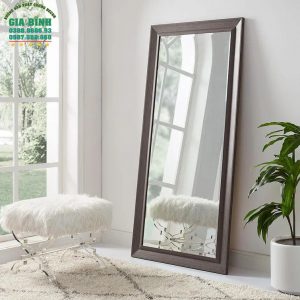 Gương soi toàn thân khung giả gỗ hình chữ nhật mã GB06
