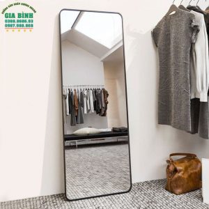 Gương soi toàn thân hình chữ nhật thiết kế góc bo tròn mã GB20