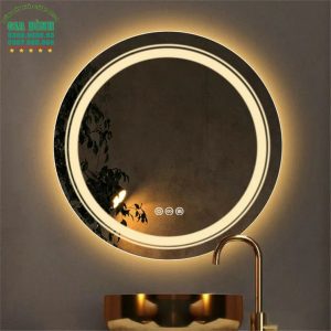 Gương LED treo tường hình tròn mã L04