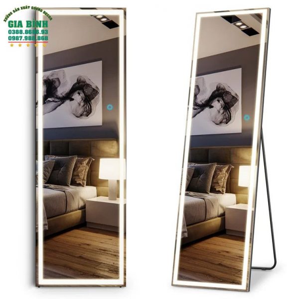 Gương LED soi toàn thân hình chữ nhật mã GB05