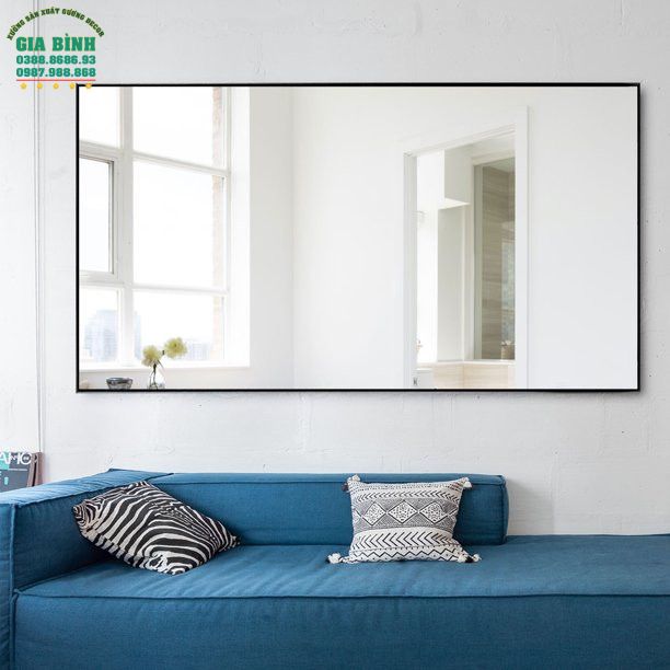 Gương soi toàn thân khổ lớn hình chữ nhật mã GB15