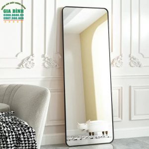 Gương soi toàn thân hình chữ nhật thiết kế góc bo tròn mã GB20