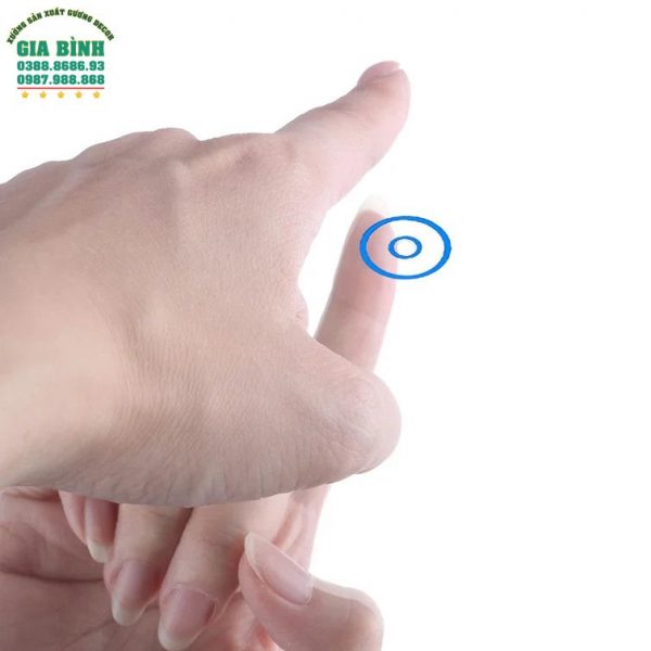 Gương LED treo tường hình chữ nhật mã GL02