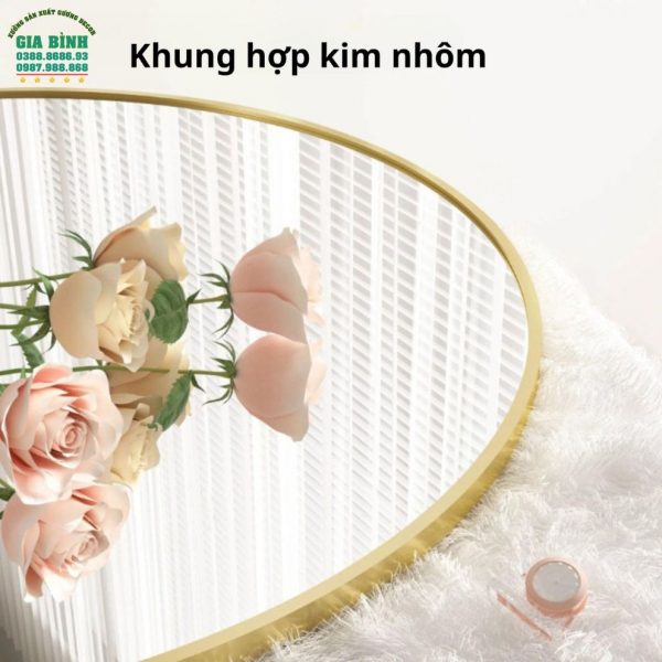Gương đứng soi toàn thân khung kim loại