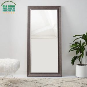 Gương soi toàn thân khung giả gỗ hình chữ nhật mã GB06