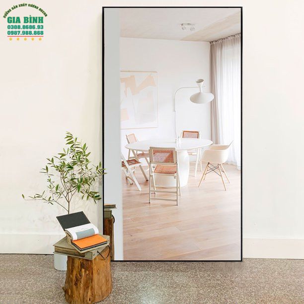 Gương soi toàn thân khổ lớn hình chữ nhật mã GB15