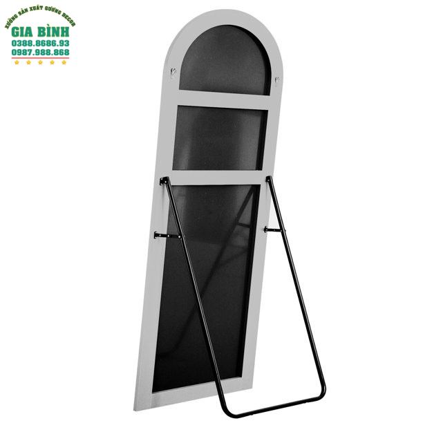 Gương soi toàn thân khung gỗ thiết kế dạng vòm mã GB16