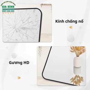 Gương soi toàn thân hình chữ nhật thiết kế góc bo tròn mã GB20