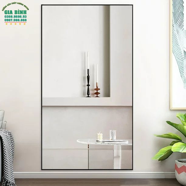 Gương soi toàn thân khổ lớn hình chữ nhật mã GB15