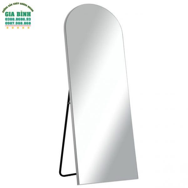 Gương soi toàn thân khung gỗ thiết kế dạng vòm mã GB16