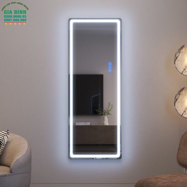 Gương LED nhiều màu soi toàn thân mã GB18