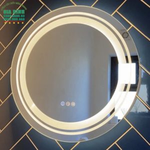 Gương LED treo tường hình tròn mã L04