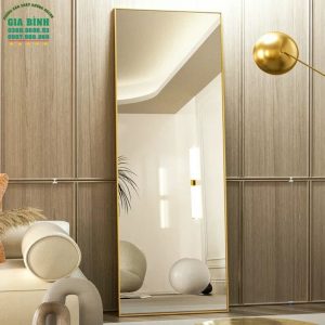Gương soi toàn thân hình chữ nhật khung hợp kim mã GB02