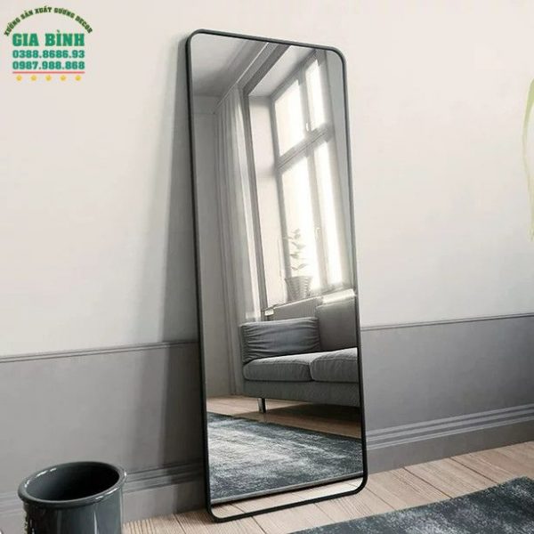Gương soi toàn thân hình chữ nhật thiết kế góc bo tròn mã GB20