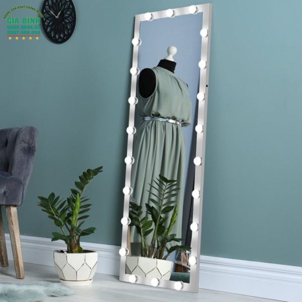 Gương soi toàn thân hình chữ nhật viền LED mã GB09
