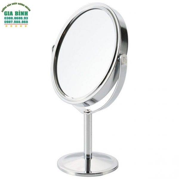 Gương để bàn hình tròn có chân đế mã DB07