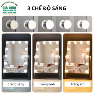 Gương trang điểm để bàn hình chữ nhật mã TĐ02