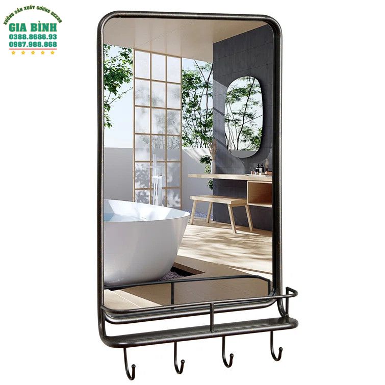 Gương trang điểm dùng để trang trí trong nhà mã TĐ03