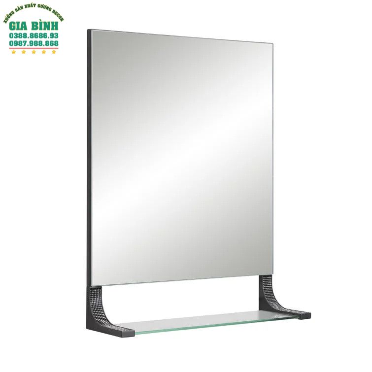 Gương trang điểm để trang trí kèm kệ mã TĐ04