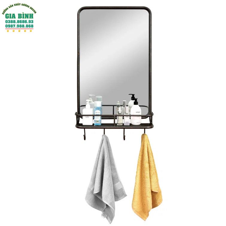 Gương trang điểm dùng để trang trí trong nhà mã TĐ03