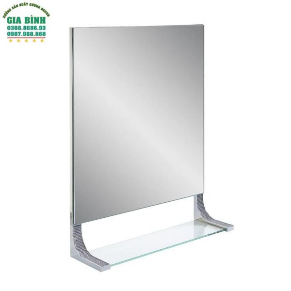 Gương trang điểm để trang trí kèm kệ mã TĐ04