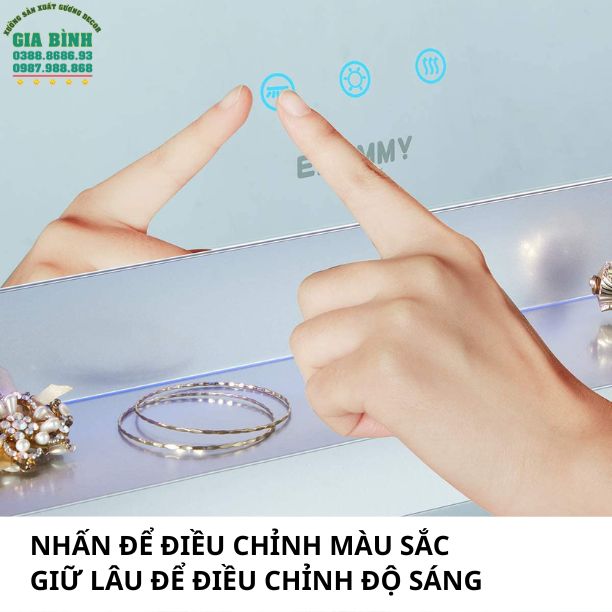 Gương trang điểm treo tường mã TĐ05