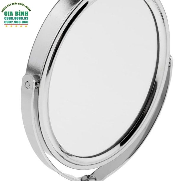 Gương để bàn hình tròn có chân đế mã DB07