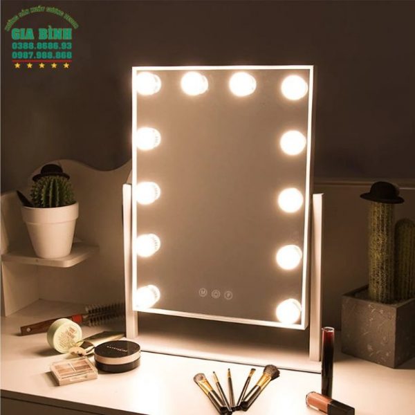 Gương trang điểm để bàn hình chữ nhật mã TĐ02
