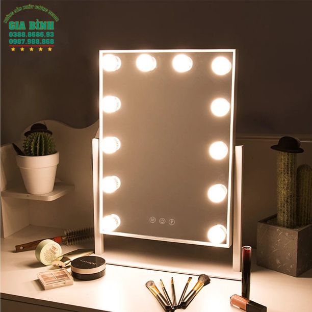 Gương trang điểm để bàn hình chữ nhật mã TĐ02