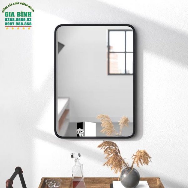 Gương trang điểm gỗ hình chữ nhật Jakayla mã TĐ11