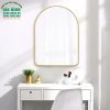 Gương trang điểm hình vòm khung kim loại mã TĐ15