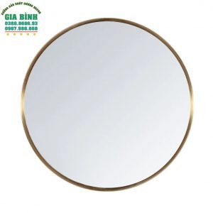 Gương trang điểm kim loại tròn Amaliya mã TĐ09