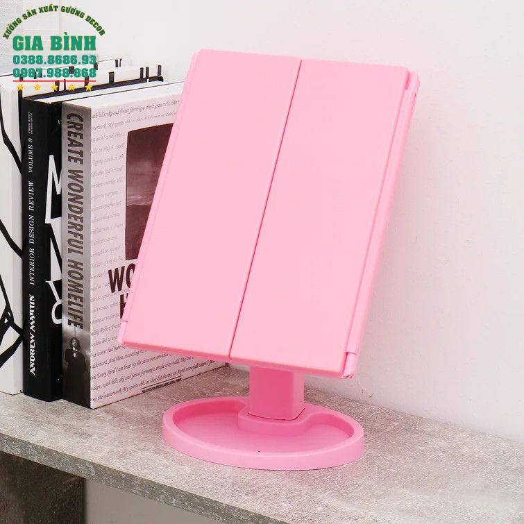 Gương bàn trang điểm có đèn Led mã TĐ19