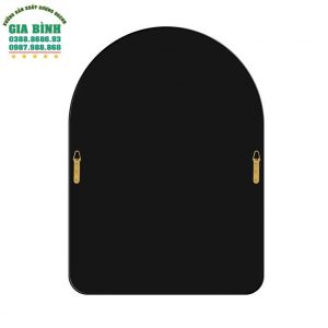 Gương trang điểm hình vòm khung kim loại mã TĐ15