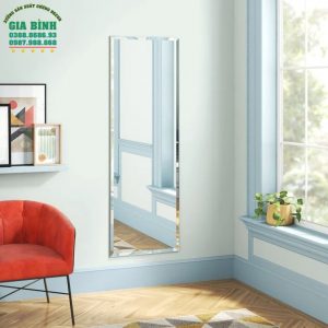 Gương dán tường soi toàn thân hình chữ nhật mã DT13