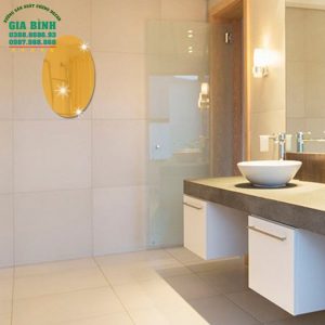 Gương dán tường hình bầu dục thiết kế mới mã DT16