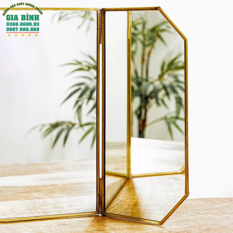 Gương trang điểm để bàn di động mã TĐ16