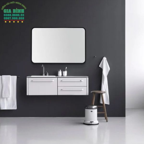 Gương trang điểm gỗ hình chữ nhật Jakayla mã TĐ11