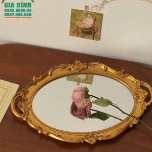 Gương trang trí vintage phong cách Châu Âu mã TT07
