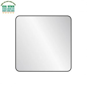 Gương trang điểm kim loại hình vuông mã TĐ13