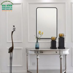 Gương trang điểm gỗ hình chữ nhật Jakayla mã TĐ11