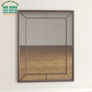 Gương dán tường Aanya khung nhựa mã DT02