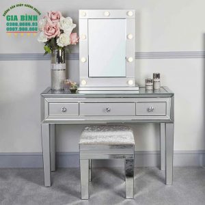 Gương trang điểm hình chữ nhật có đèn mã TĐ07